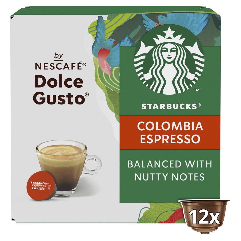 image 1 of Nescafe Dolce Gusto Starbucks Colombia 12 Capsules 66G