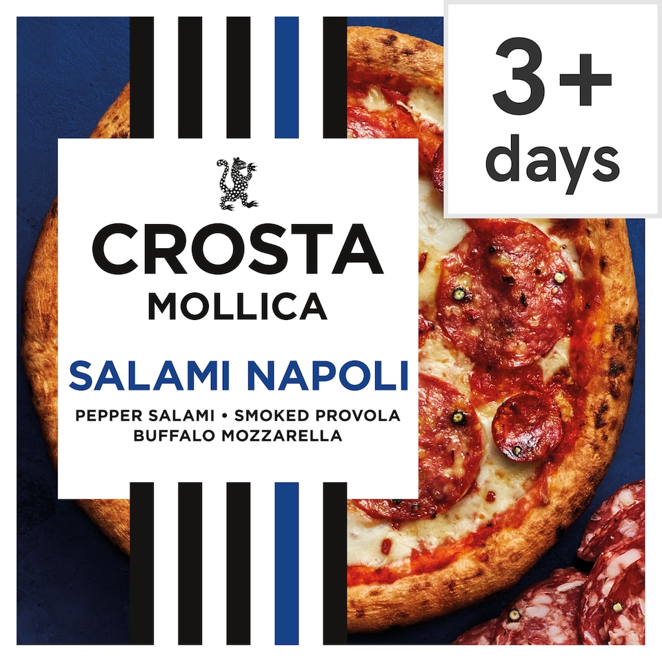 image 1 of Crosta & Mollica Salami Napoli Sourdough Pizza 413g