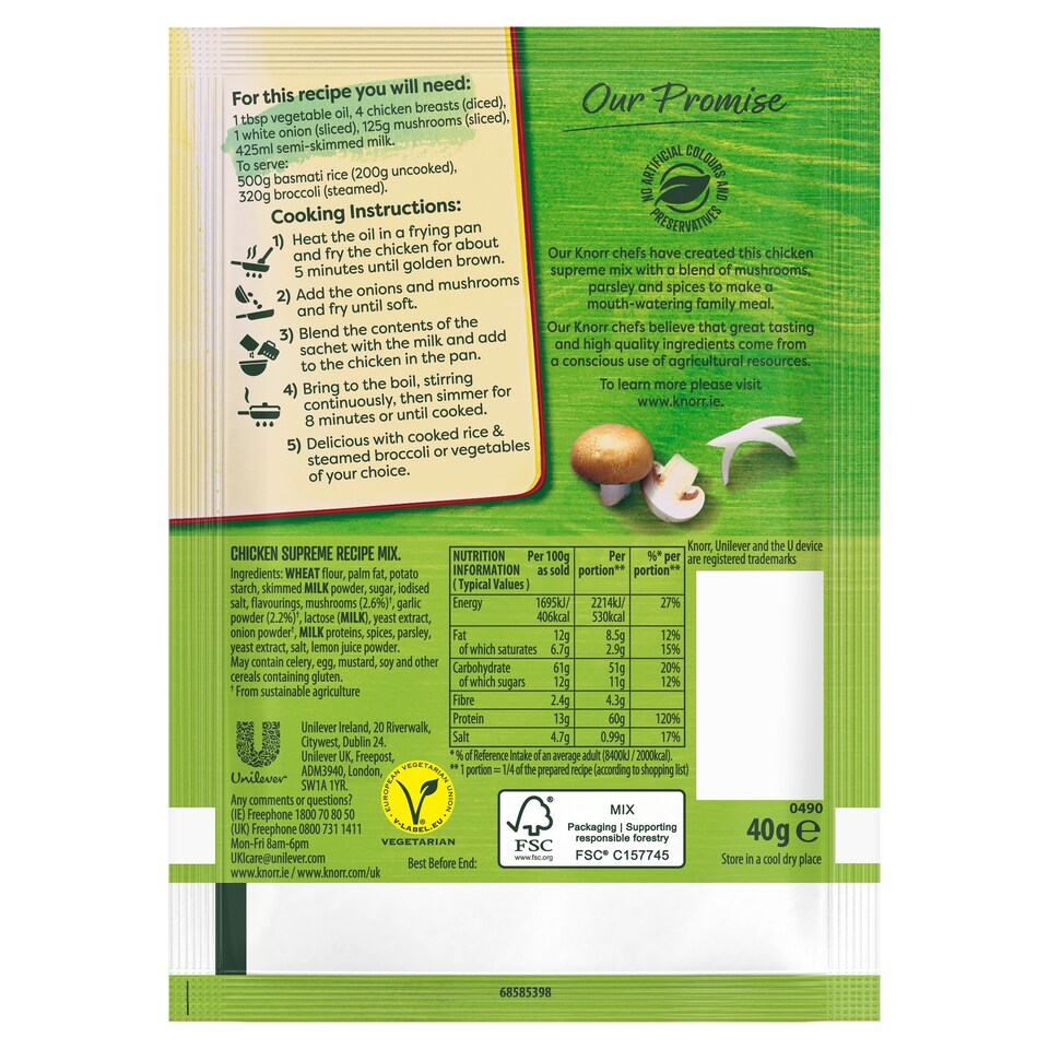 image 1 of Knorr Mealmaker Chicken Supreme 38G