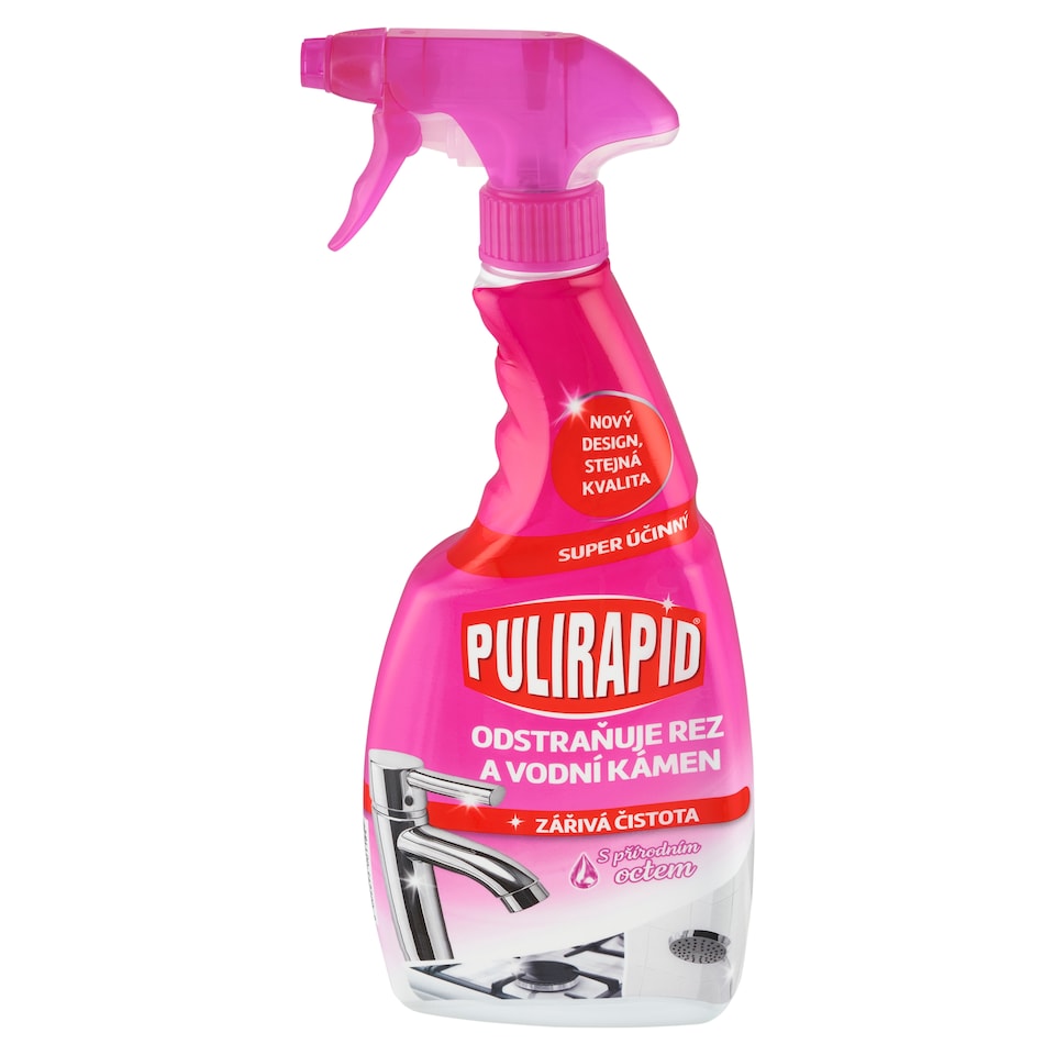 image 1 of Pulirapid Liquid Limescale Remover with Natural Vinegar 500 ml