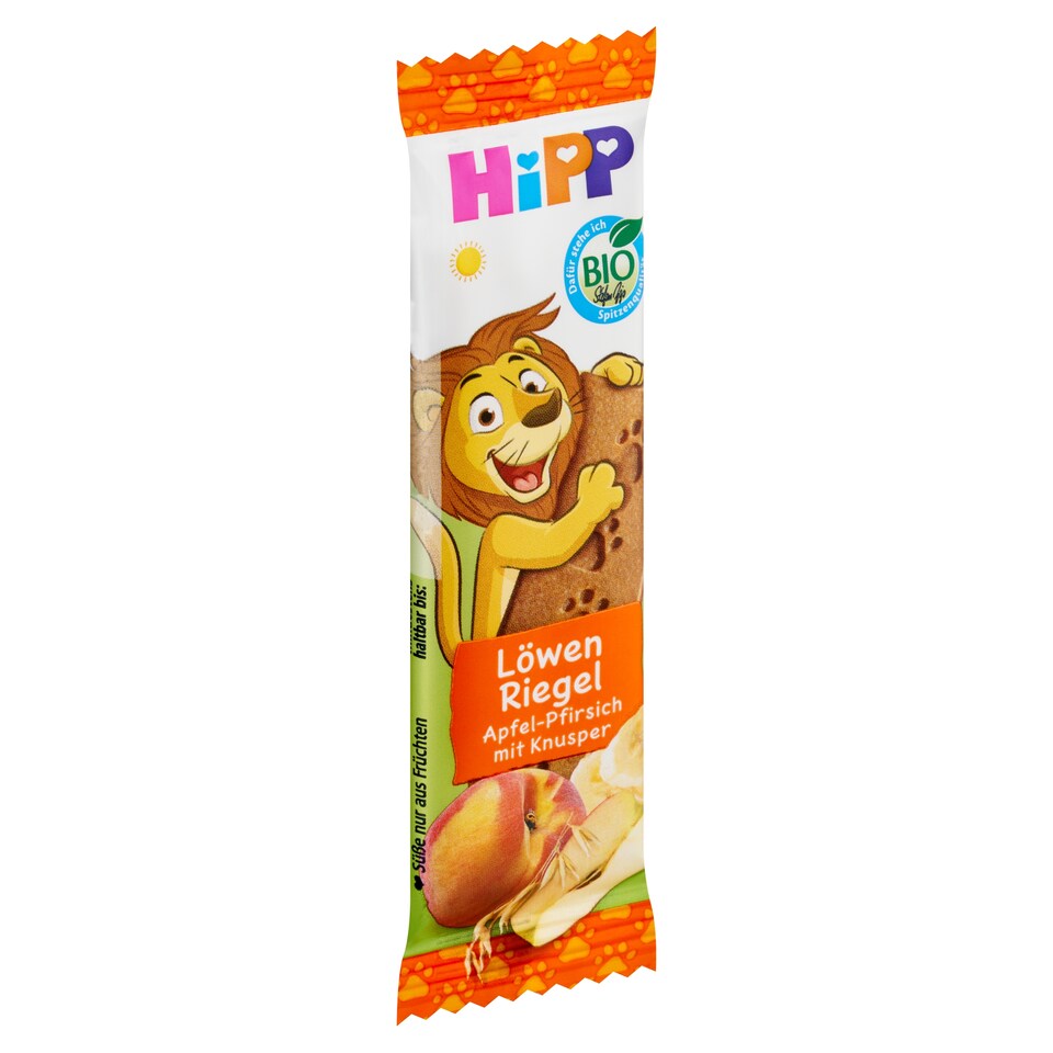 image 1 of HiPP Organic Muesli Bar Apple-Peach 20 g