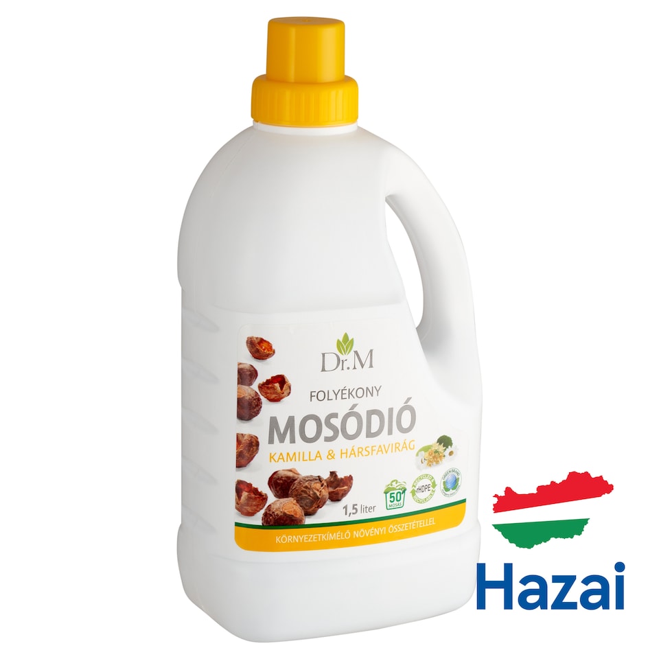 Dr. M Chamomile & Linden Blossom Liquid Soap Nuts 50 Washes 1,5 l