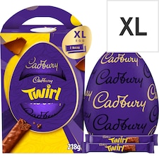 Cadbury Twirl Shell Egg 218g