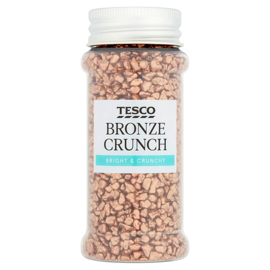Tesco Bronze Crunch Sprinkles 70G