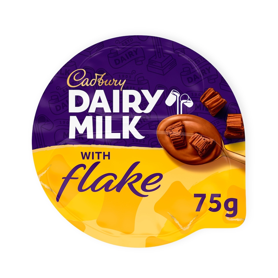 image 1 of Cadbury Flake Milk Chocolate Dessert 75G