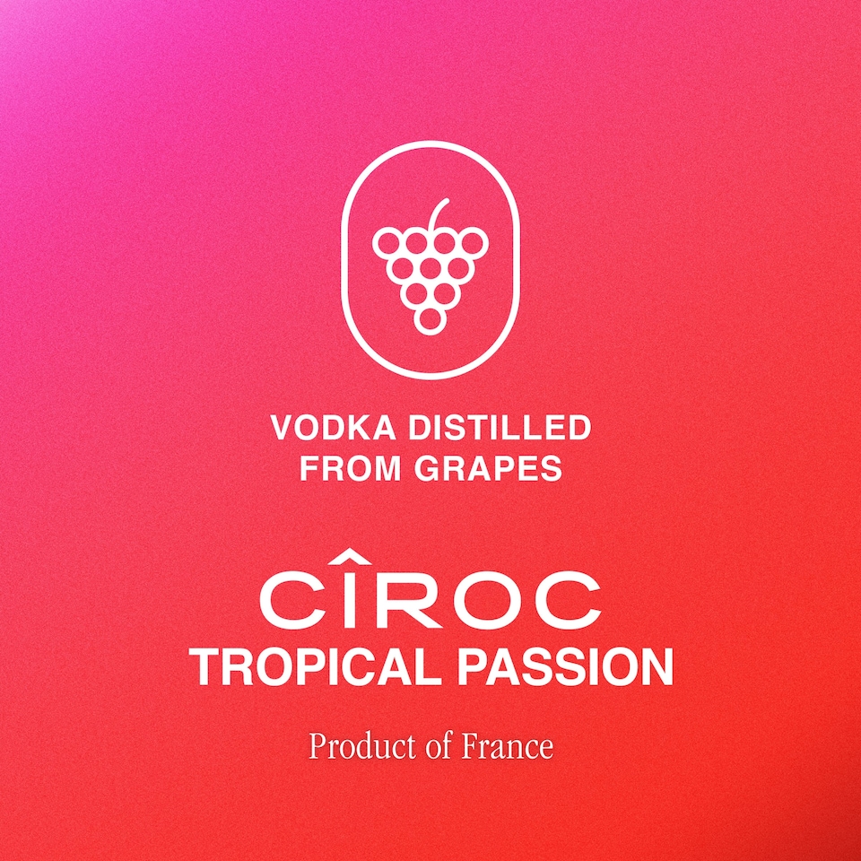 image 1 of Ciroc Tropical Passion and Lemonade 250ml
