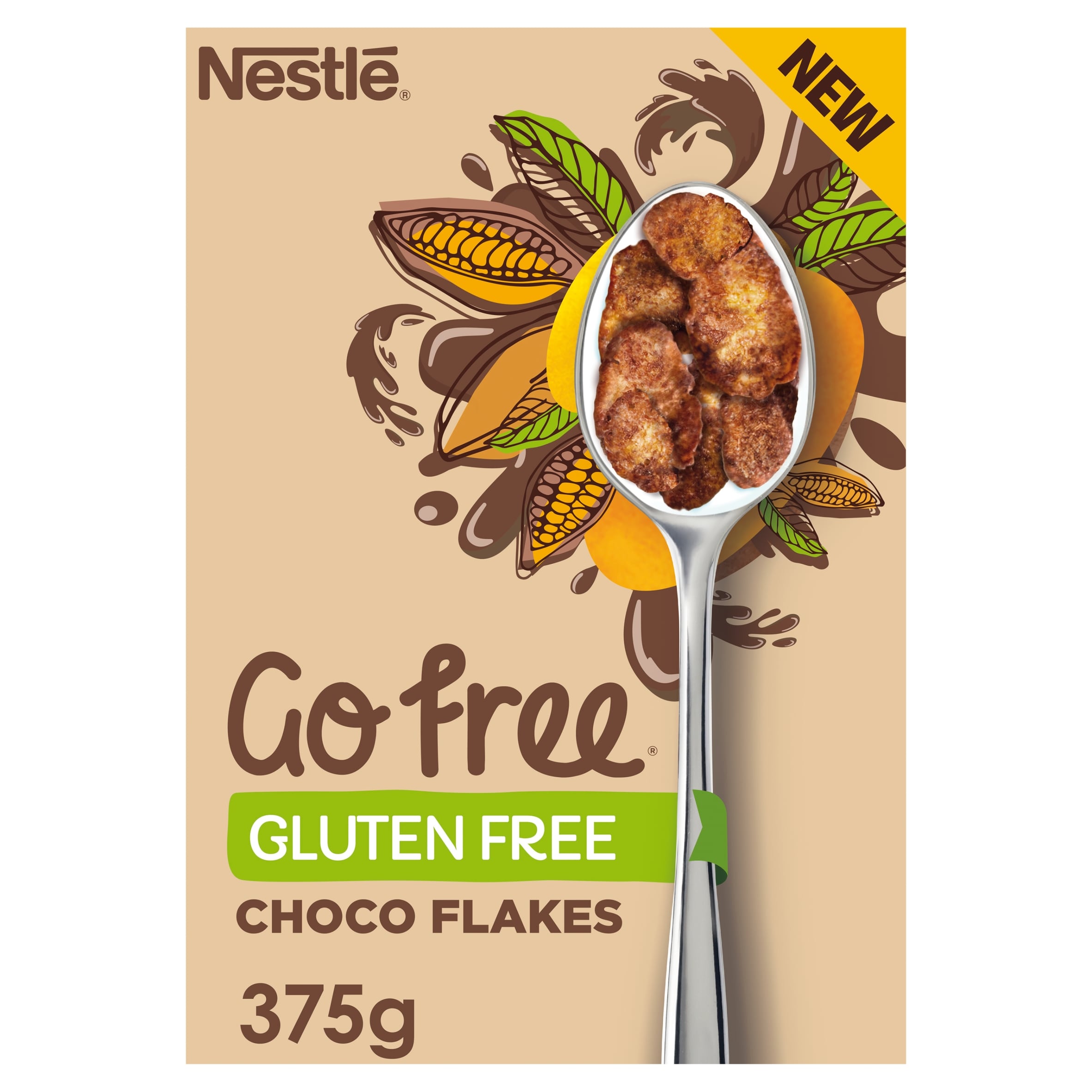 Nestle Go Free Choco Flakes Gluten Free Cereal 375G