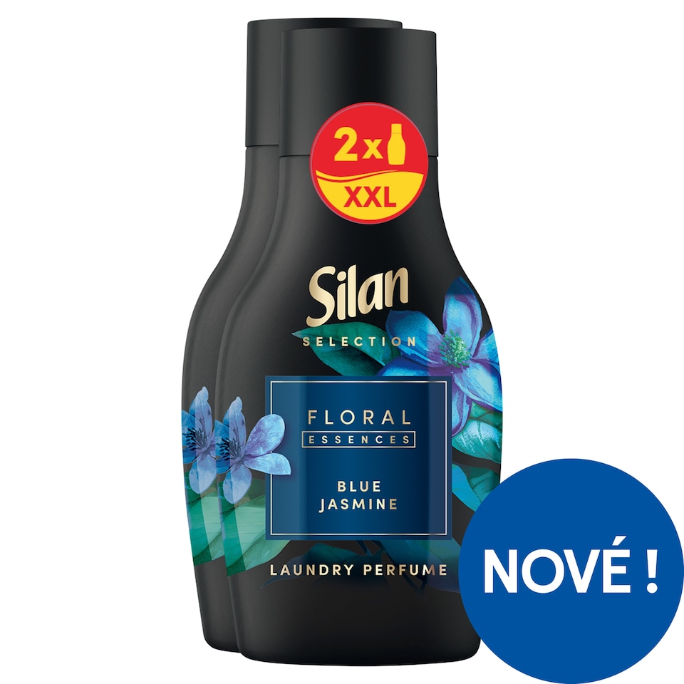 Silan Blue Jasmine Laundry Perfume 30 Washes 2 x 540ml