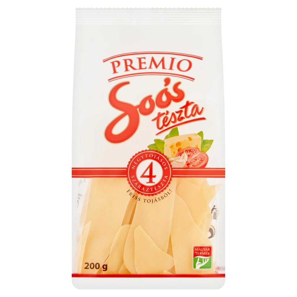 Soós Premio Maltagliati Dried Pasta with 4 Eggs 200 g