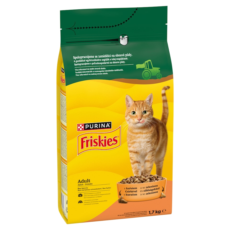 Friskies granule pro kočky kuře 1,7kg