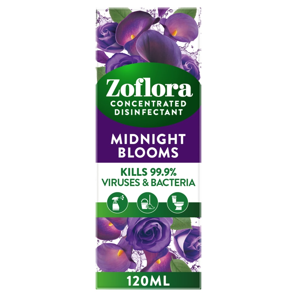 Zoflora Midnight Blooms Concentrated Disinfectant 120Ml