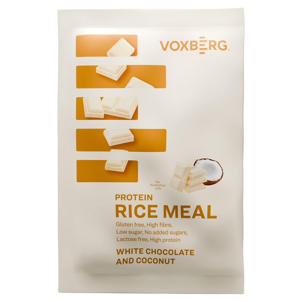 Voxberg Protein Rice Meal White Chocolate and Coconut 60 g