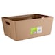 image 2 of Wham Studio Textured Taupe Basket 5.02