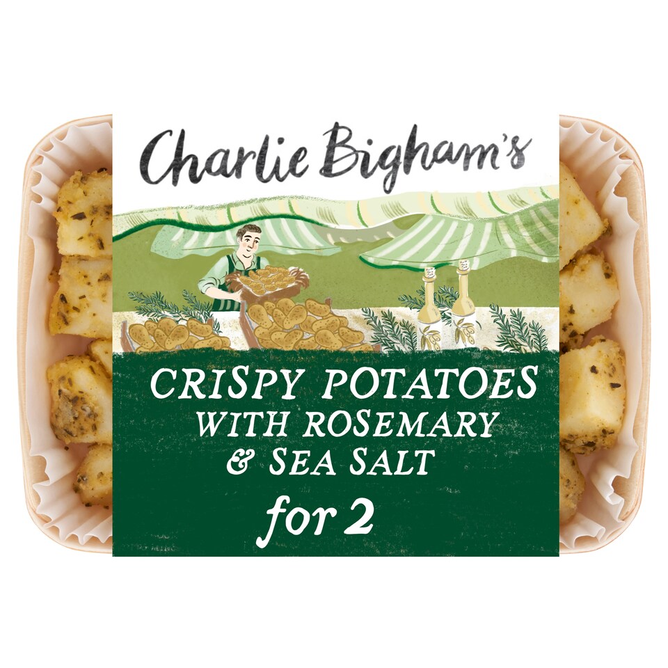 Charlie Bighams Rosemary & Sea Salt Potatoes 370g 
