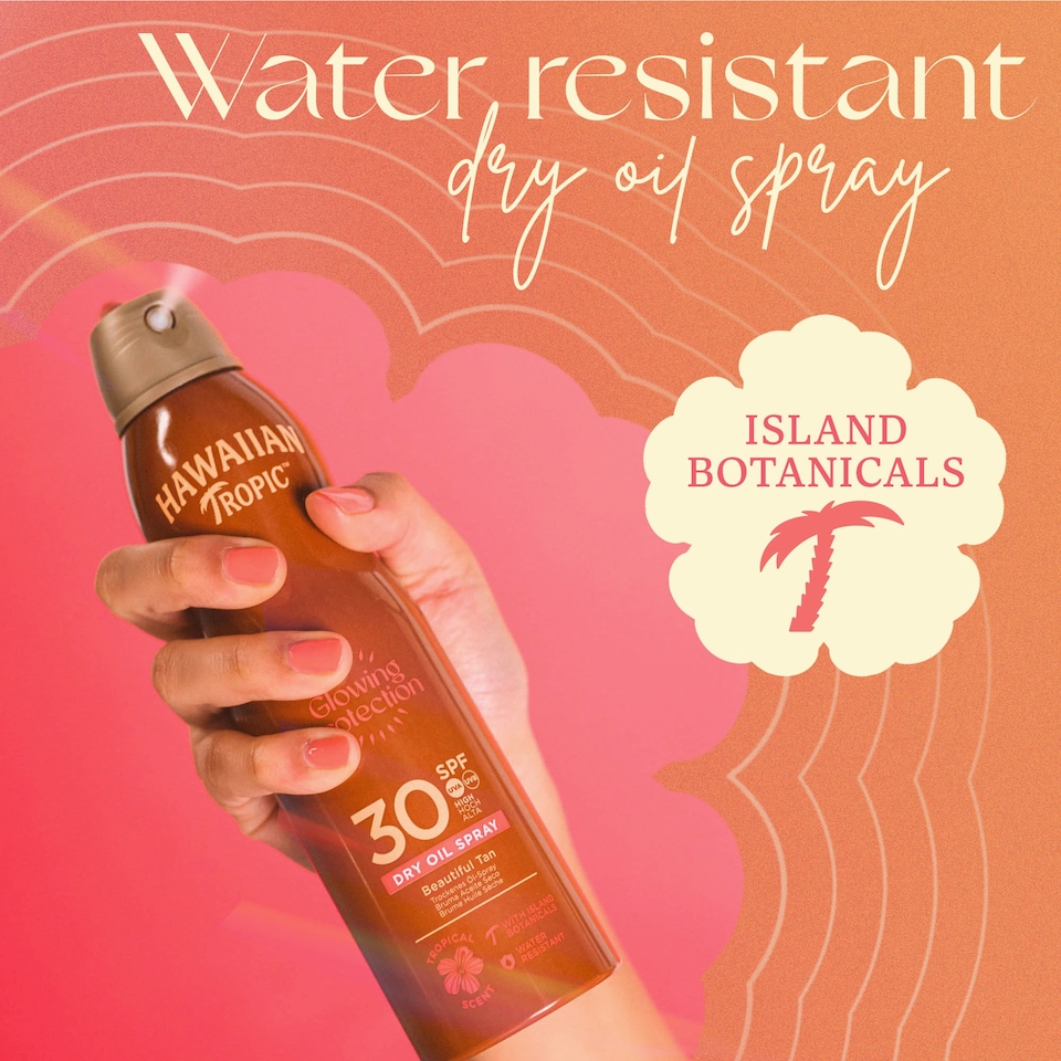 image 1 of Hawaiian Tropic Oil Spray Spf30 180Ml