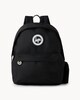 image 1 of Hype Zip Up Backpack in Black