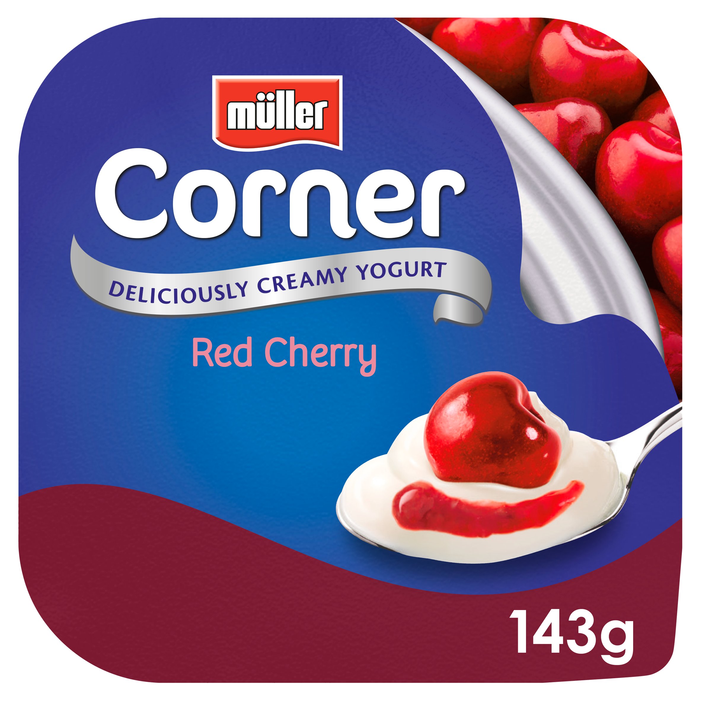 Muller Corner Fruit Cherry Yogurt 143G