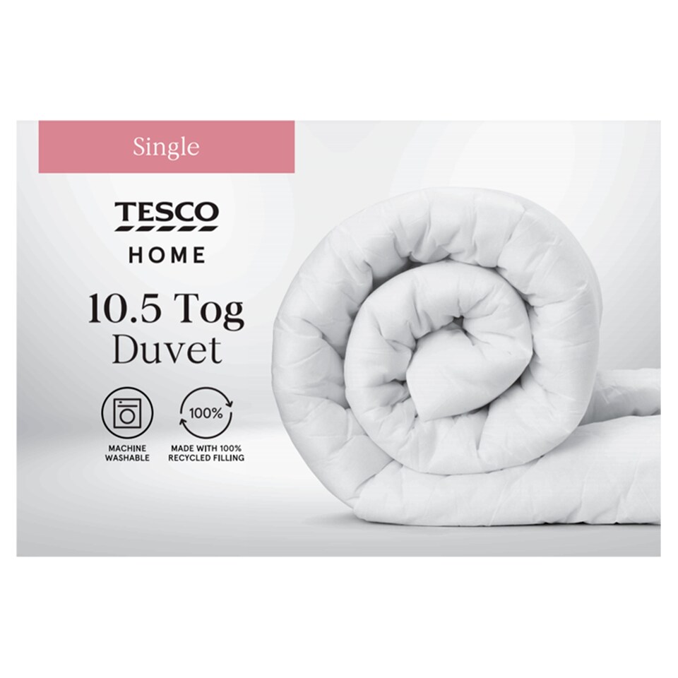Tesco 10.5 Tog Duvet Single