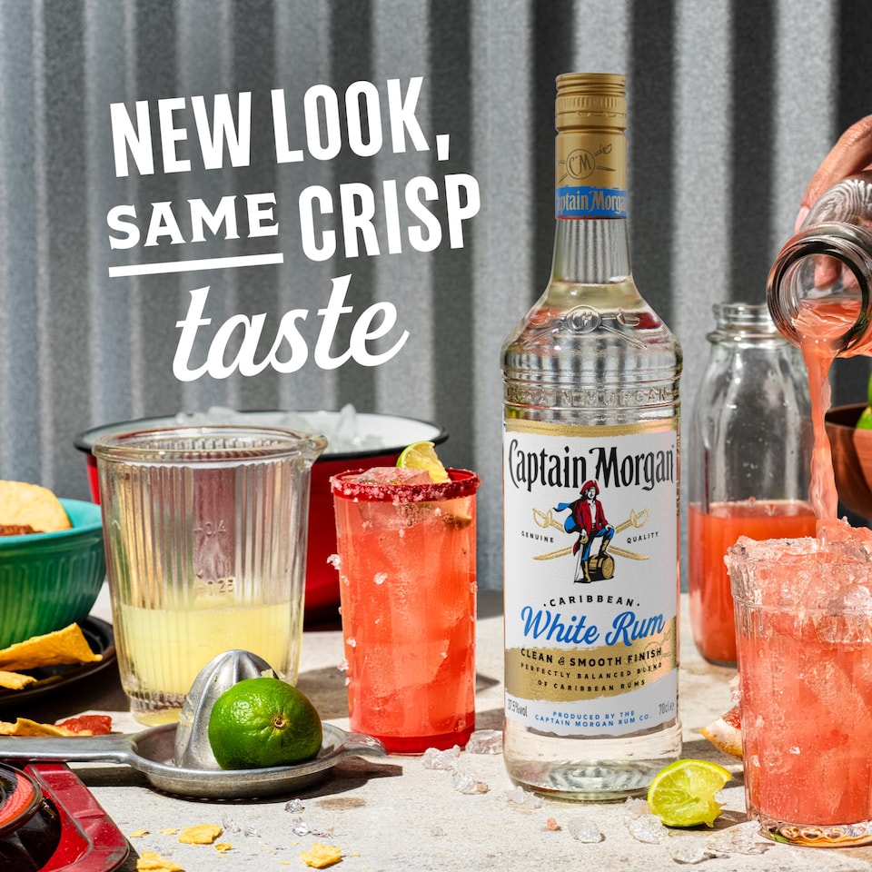 image 1 of Captain Morgan White Rum 70Cl