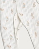 image 3 of Peter Rabbit Cotton Rich Fleece Lined Sleepsuit in White