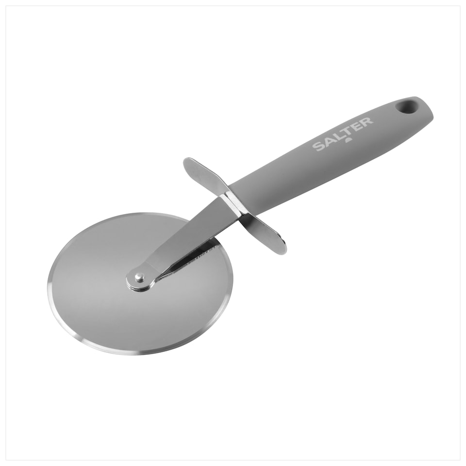 image 1 of Salter Simply Prep Grey Pizza Cutter