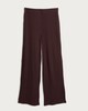 image 4 of F&F Ribbed Wide Leg Co-Ord Trousers in Brown