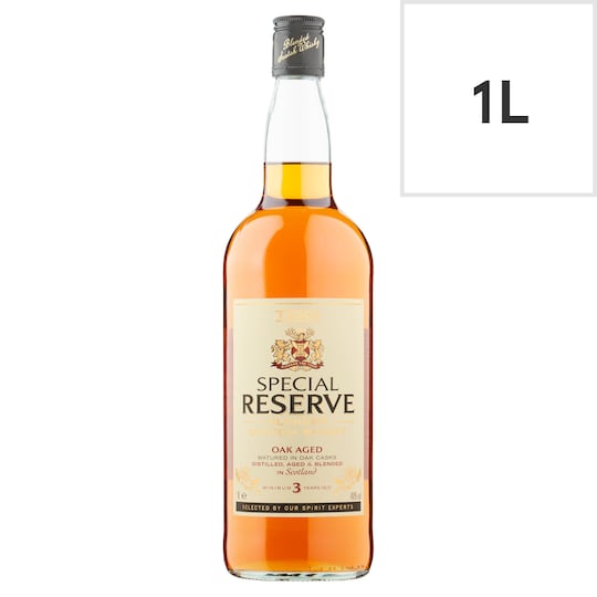 Tesco Special Reserve Scotch Whisky 1L Tesco Groceries