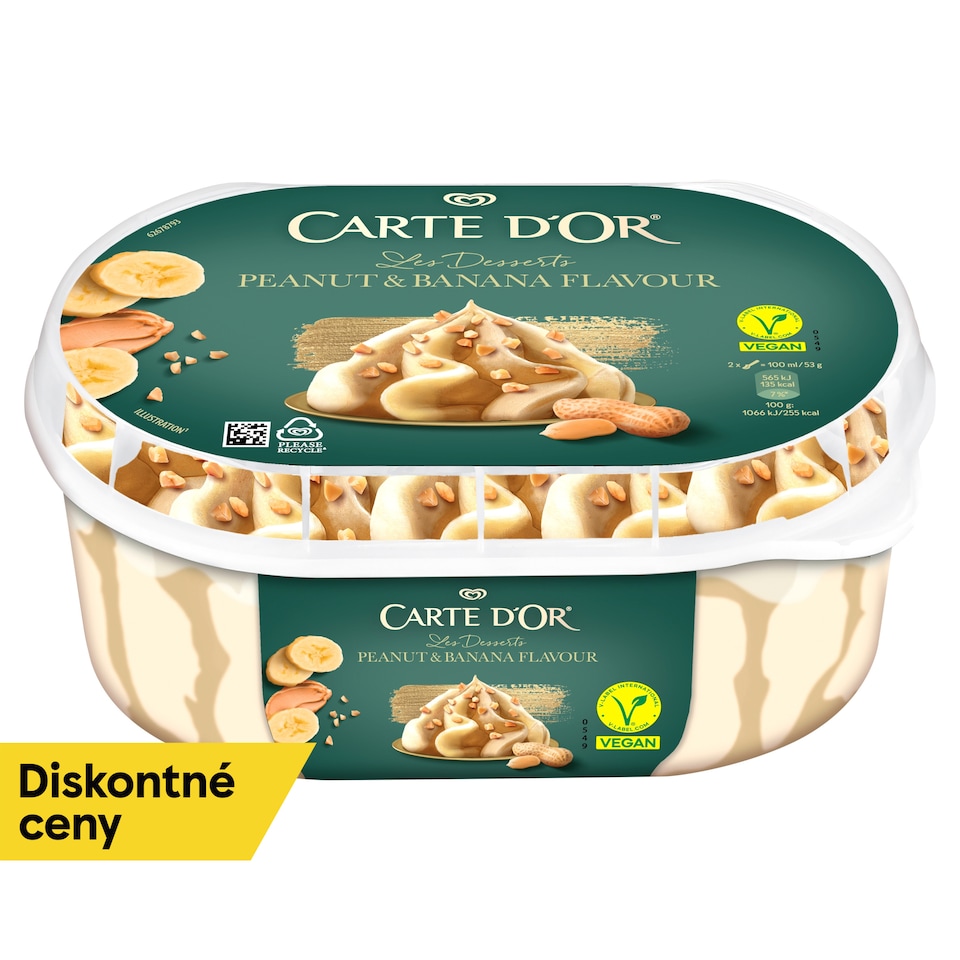Carte D'Or Peanut & Banana Flavour 825 ml