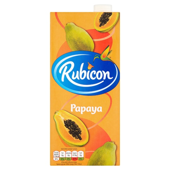 Rubicon Papaya Juice Drink 1 Litre