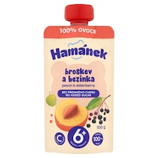 Hamánek Broskev a bezinka 100g