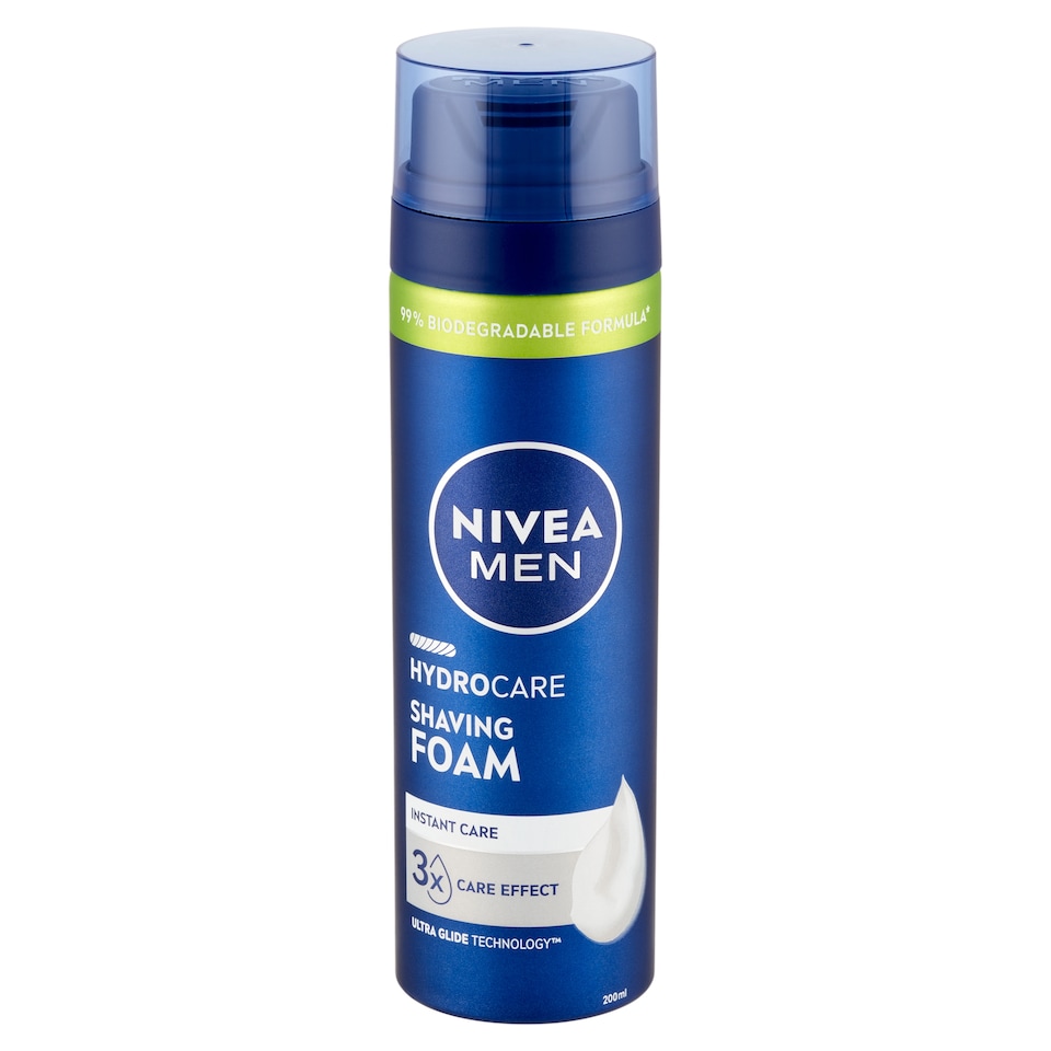 NIVEA MEN Hydrocare Shaving Foam 200 ml