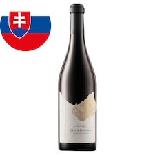Château Topoľčianky Vinohradnícky výber Chardonnay Wine with PDO Late Harvest White Dry 0.75 L