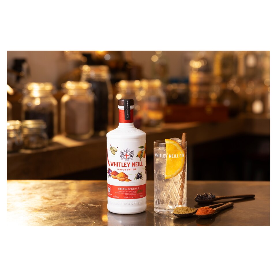 image 1 of Whitley Neill Oriental Spiced Gin 70Cl
