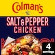 image 4 of Colman's Weekend Wonders Salt & Pepper Chicken recipe Mix 23G