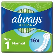 Always Ultra Normal Size 1 Sanitary Towels 16