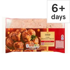 Tesco British Pork Sausage Meat 400G