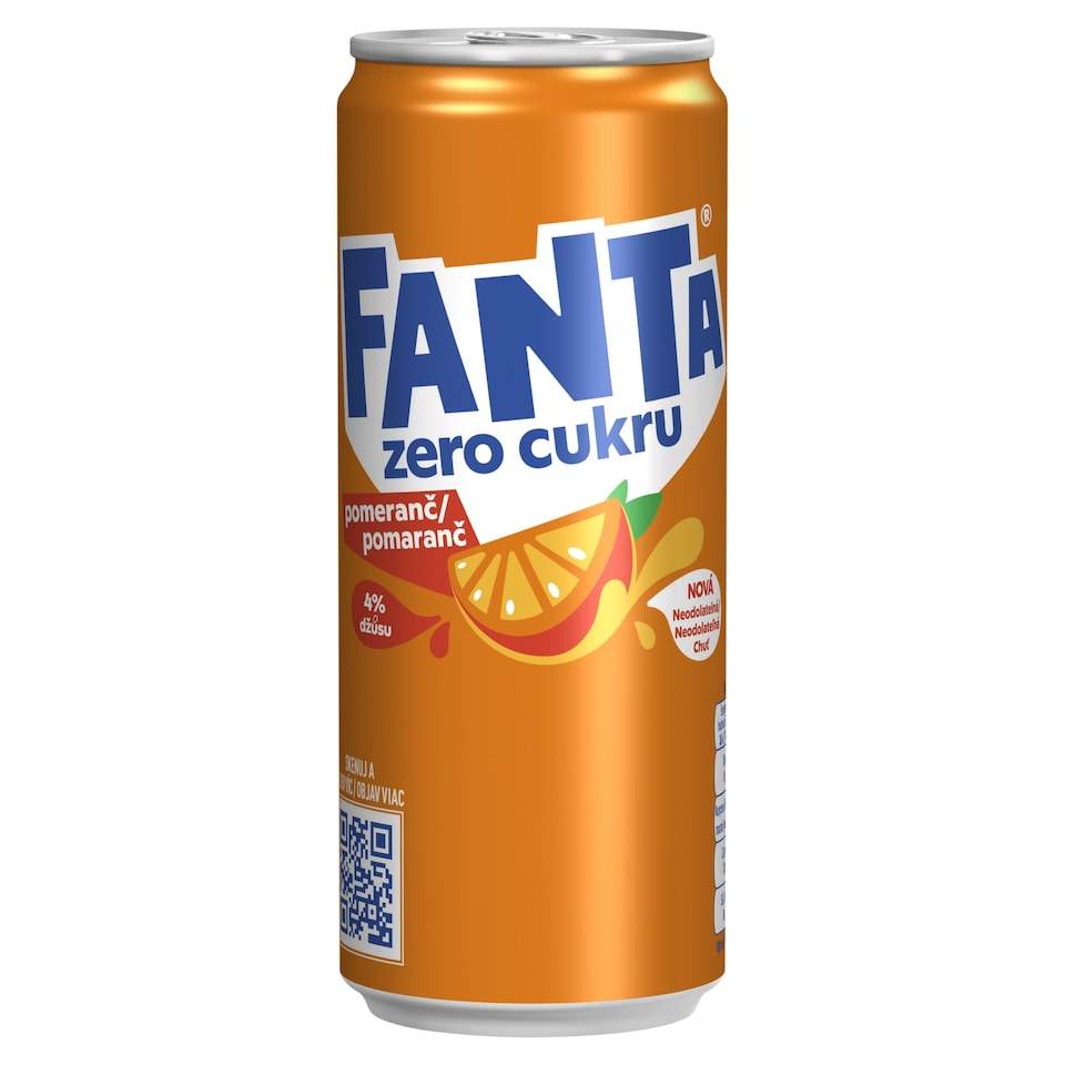 Fanta Zero pomaranč 330 ml