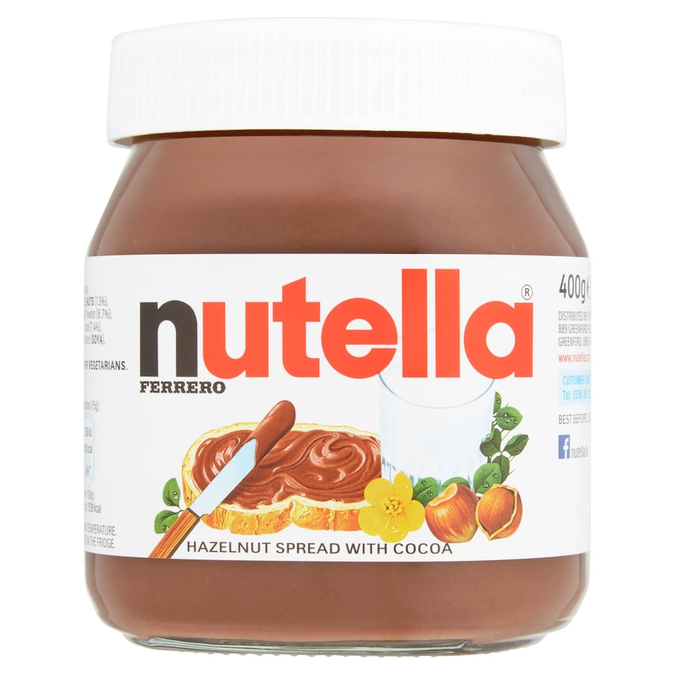 Nutella Hazelnut Chocolate Spread 400G