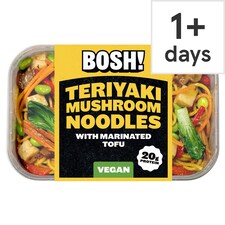 BOSH! Teriyaki Mushroom Noodles 380g