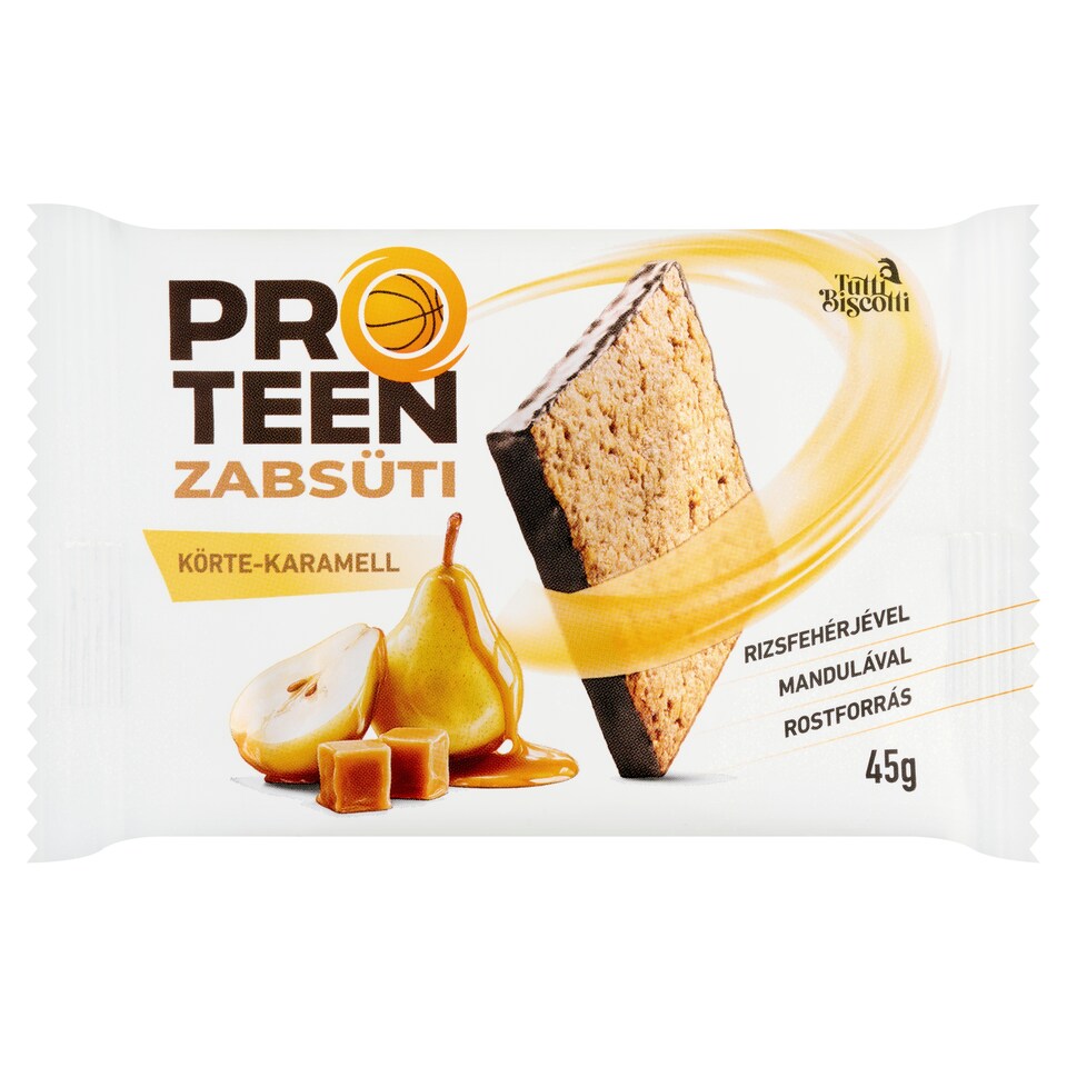 ProTeen körte-karamell zabsüti 45 g  1. kép