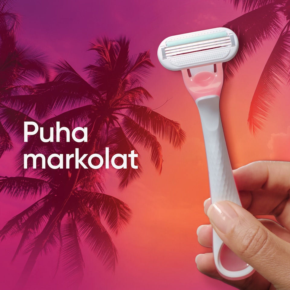 Venus Smooth Miami Eldobható Borotva, db 3   1. kép