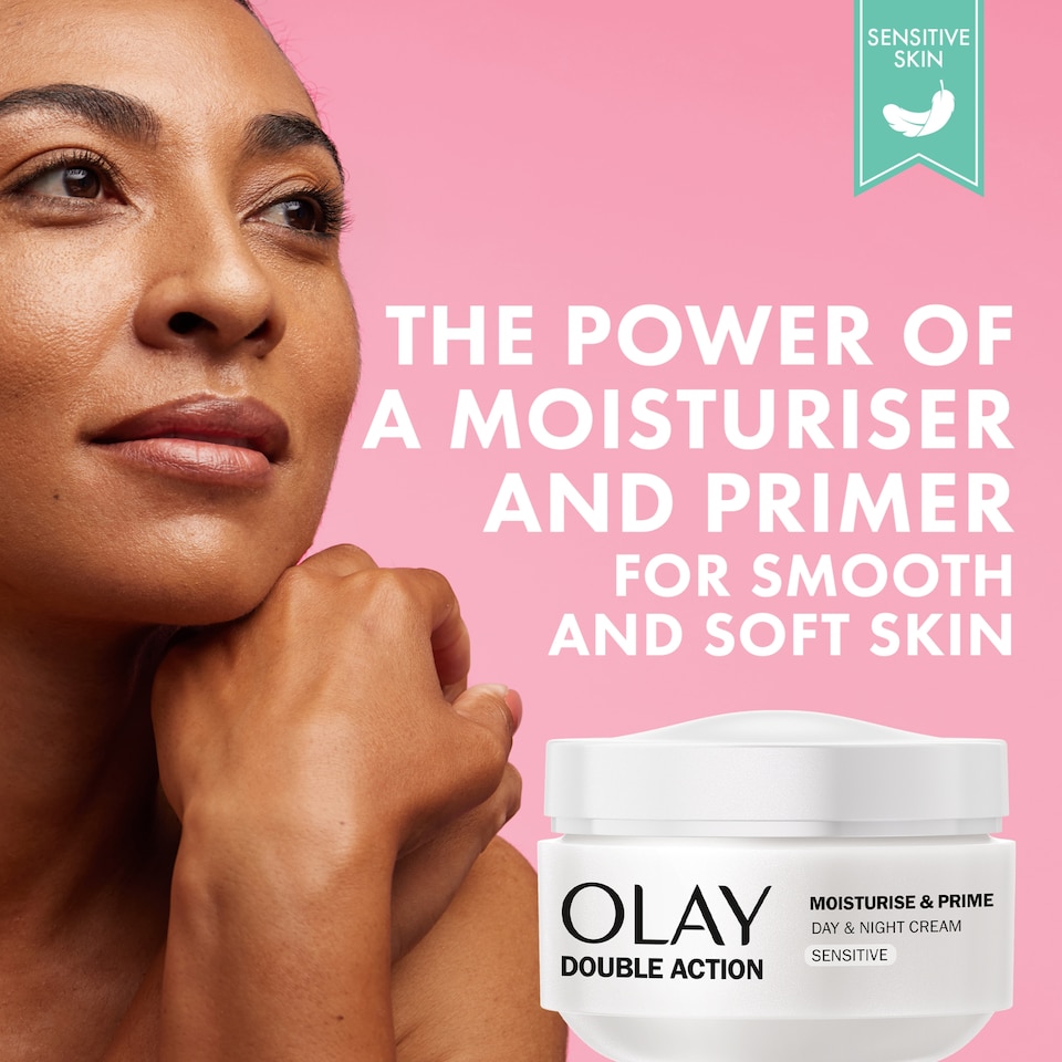 image 1 of Olay Double Action Day & Night Cream for Sensitive Skin 50ml