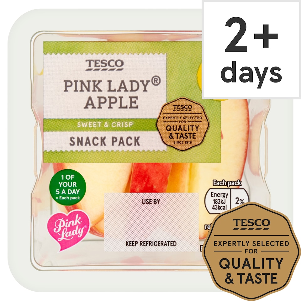 Tesco Pink Lady Apple Pot 80G
