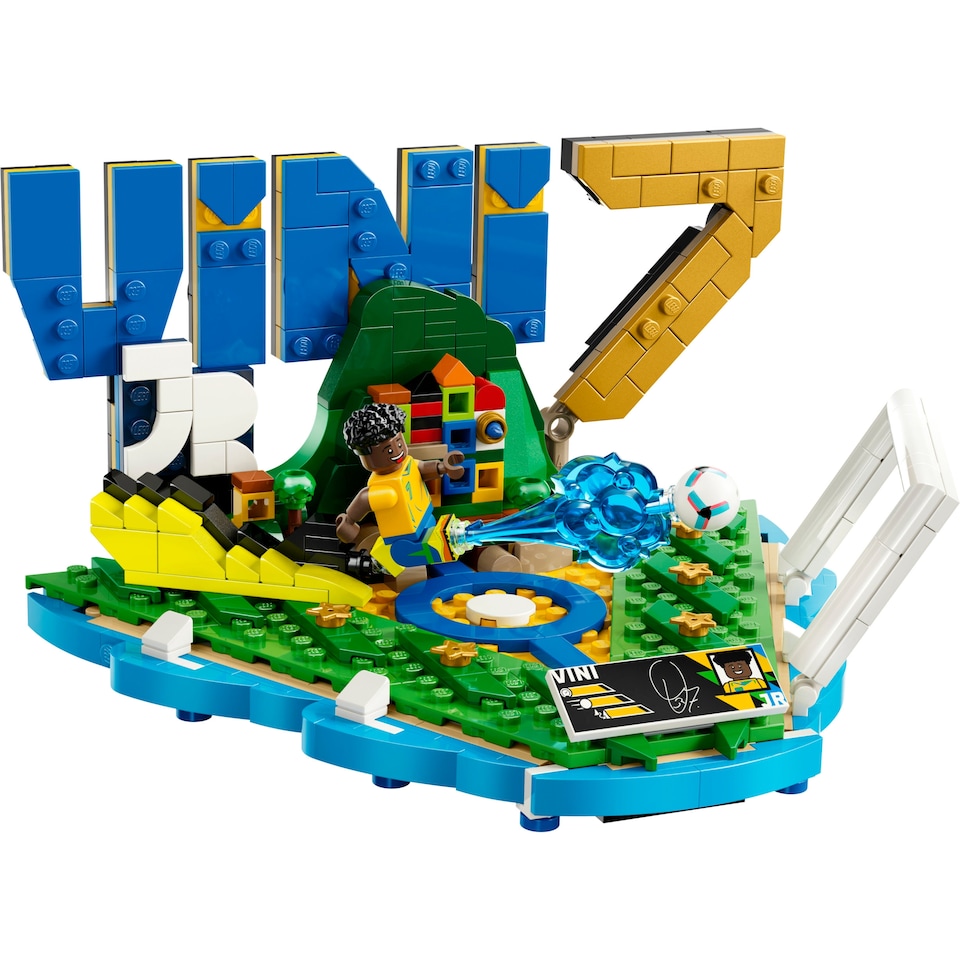 image 1 of LEGO Editions 43027 Vini Jr. - Soccer Highlights