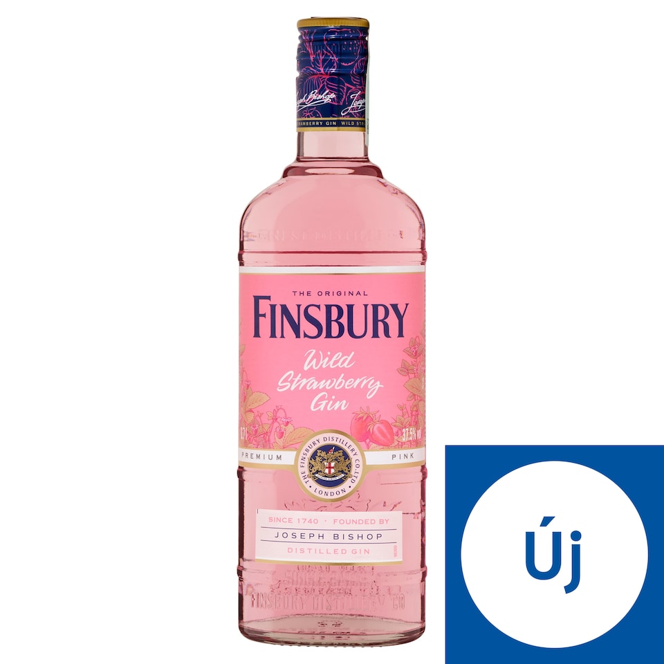 Finsbury Wild Strawberry angol gin 37,5% 0,7 l