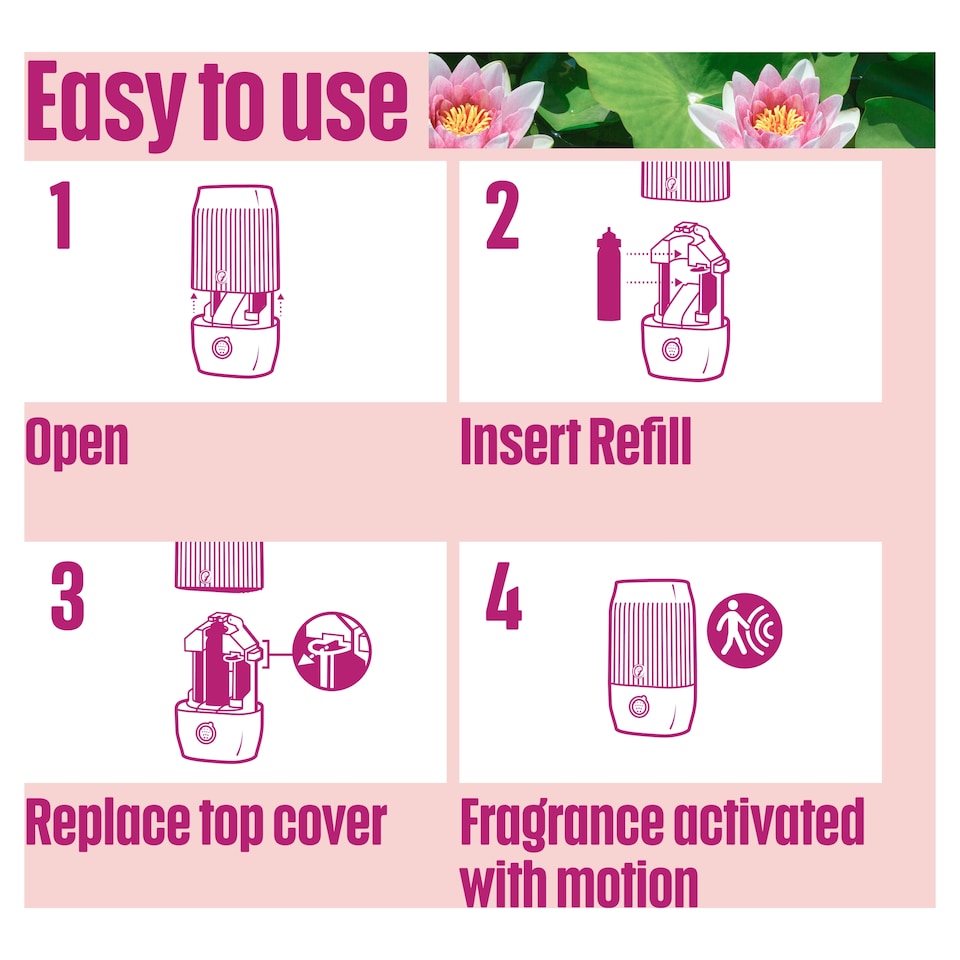 image 1 of Glade ONE Sense & Spray Holder Relaxing Zen 13ml