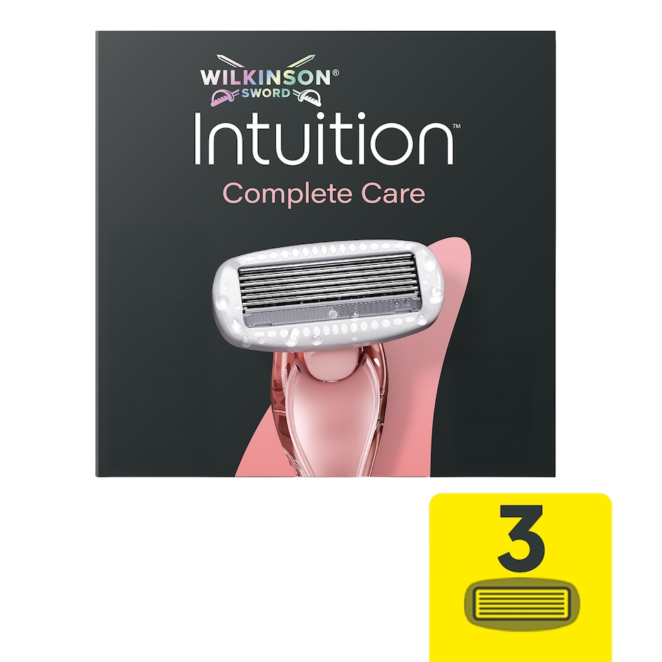Wilkinson Sword Intuition Complete Care Women's Razor Blade Refills x 3