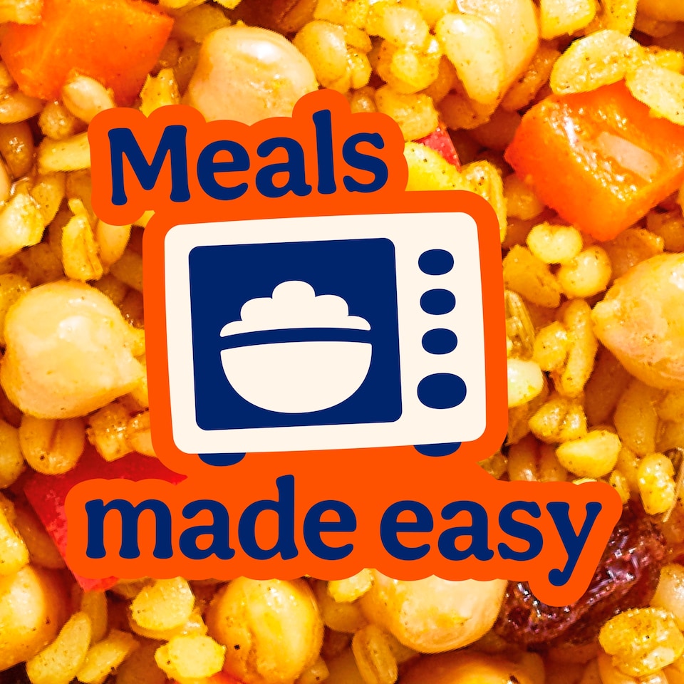 image 1 of Bens Original Lunch Bowl Moroccan Style Microwave Grains Instant Meal 220g