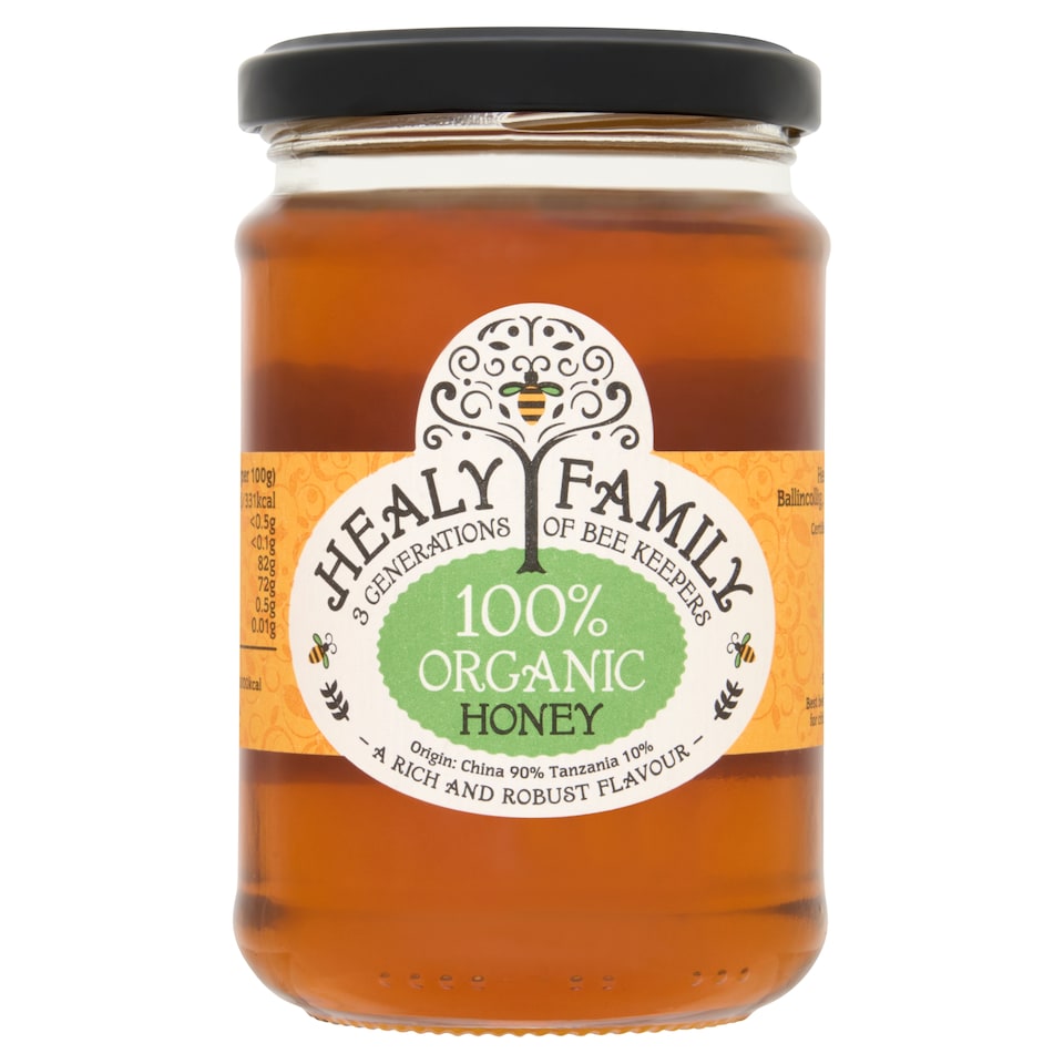 Healys Organic Honey 340G