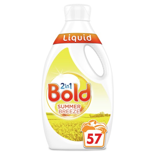 Bold 2 In 1 Washing Liquid Summer Breeze 57 Washes 1995Ml Tesco Groceries
